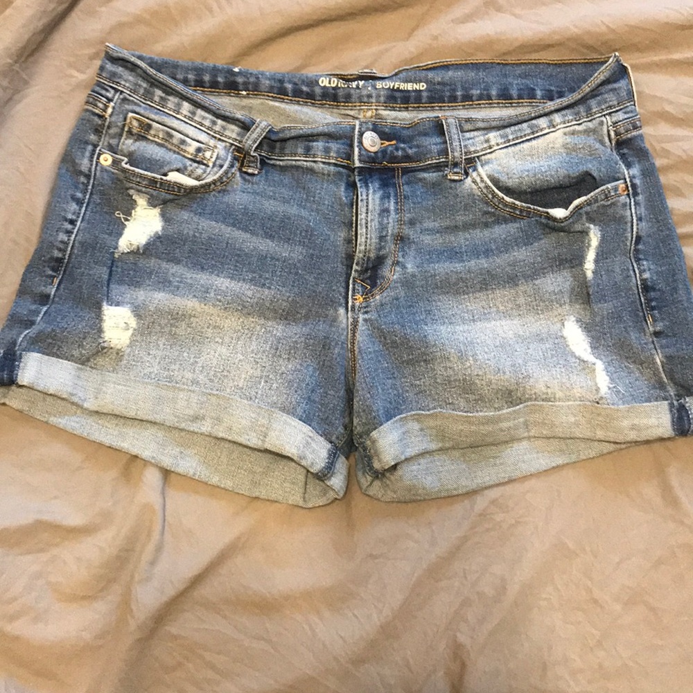 old navy boyfriend shorts